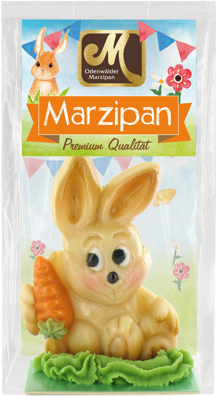 Hase Schnuffel mit Karotte