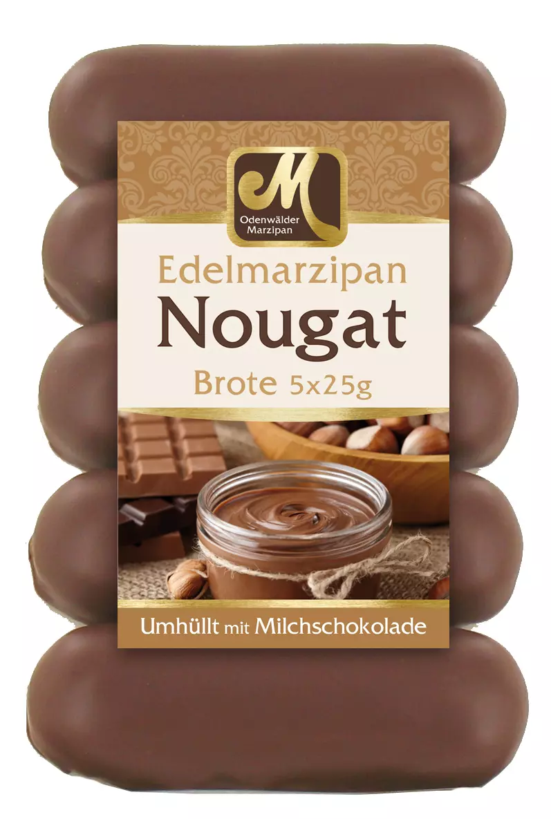 5er Marzipanbrot mit Nougat