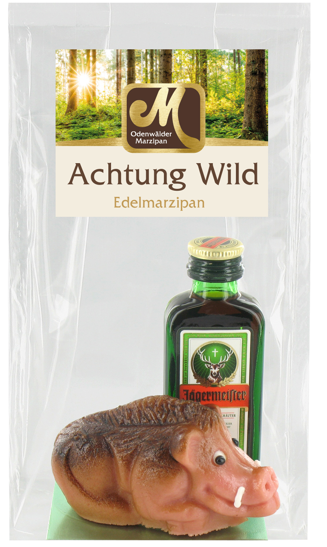 Wildsau mit Schnaps