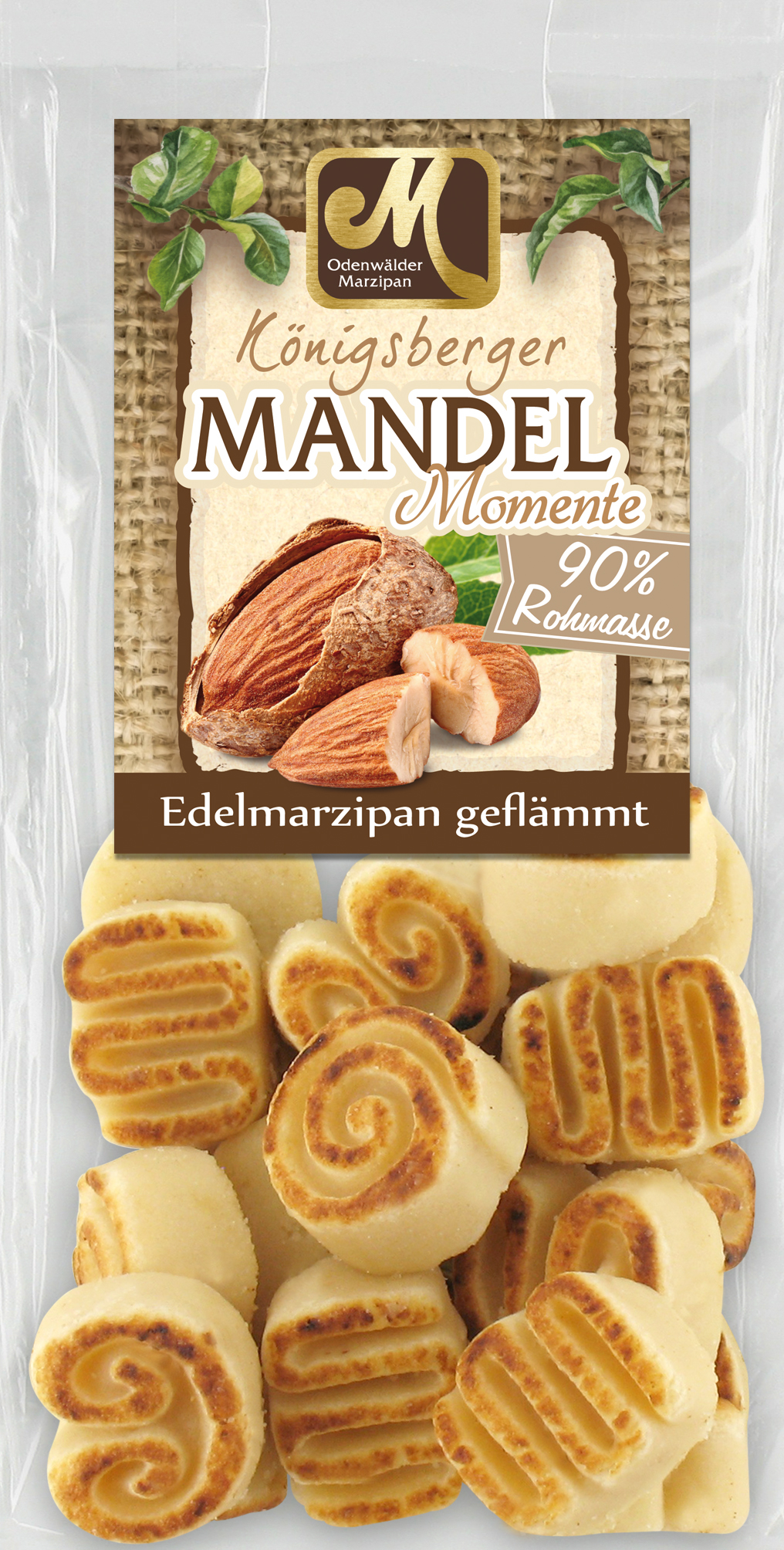Mandel Momente Edelmarzipan geflämmt