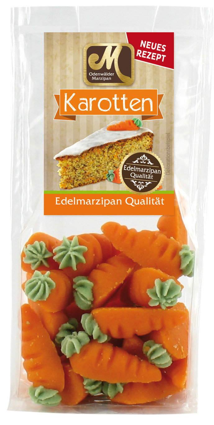 Edelmarzipan-Karotten