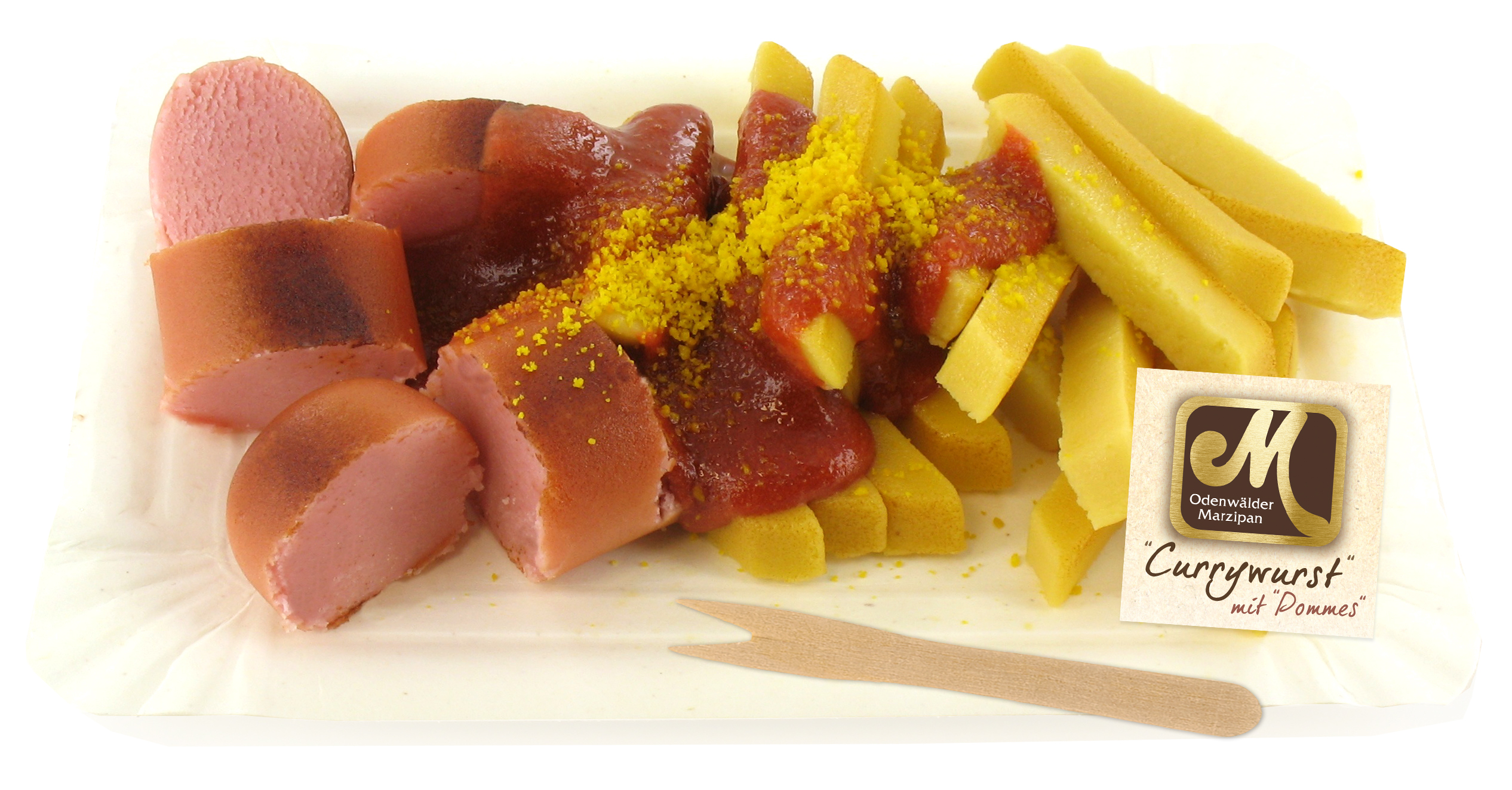 Currywurst mit Pommes